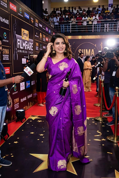 Women’s Soft Lichi Silk Saree with Rich Pallu & Jacquard Work | Premium Festive Silk Saree Collection