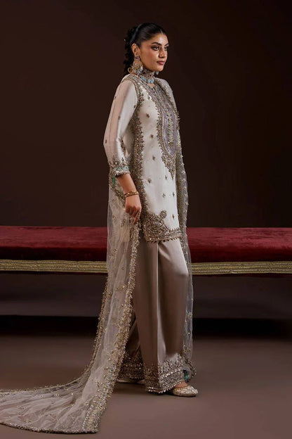 FOR THIS EID 🌙 OUR SEQUENCE EMBROIDERY WORKED TOP, PLAZZO AND DUPATTA